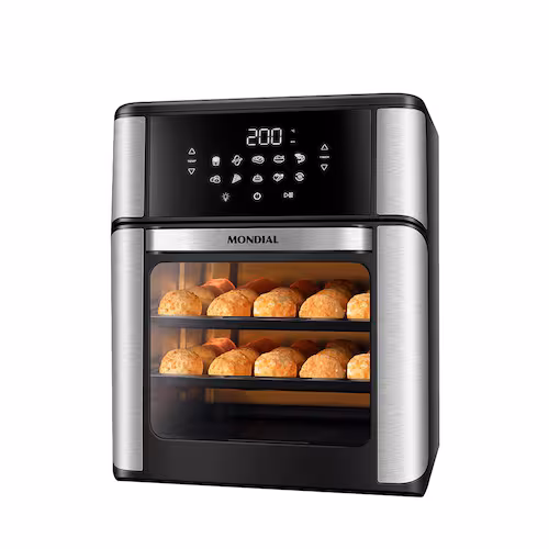 Fritadeira Air Fryer Forno Oven 12L Mondial 2000W AFON-12L-BI